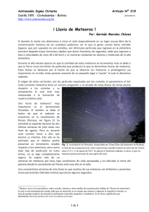 219: La espectacular lluvia de meteoros Perseidas