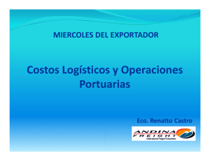 Costos Logísticos y Operaciones Portuarias