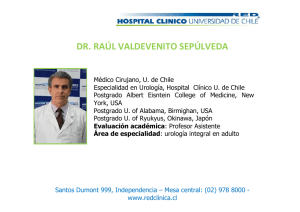 Dr. Raúl Valdevenito Sepúlveda - Hospital Clínico Universidad de