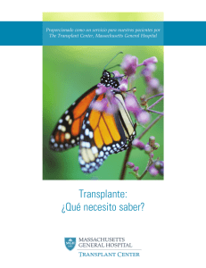 Transplante: ¿Qué necesito saber?