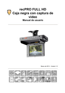 recPRO FULL HD Caja negra con captura de v&iacute;deo