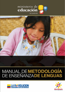 Manual de metodologías de enseñanza de lenguas