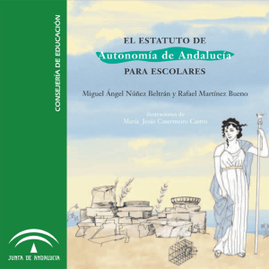 El Estatuto de Autonomía de Andalucía para Escolares