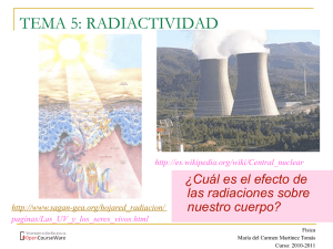 tema 5: radiactividad - OCW-UV
