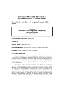 Programa Navegacion - Universidad Nacional de Córdoba