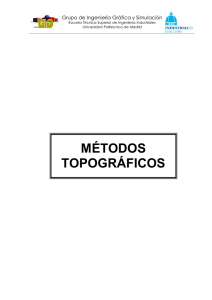 métodos topográficos - OCW UPM - Universidad Politécnica de Madrid