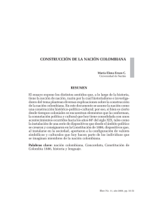 construcción de la nación colombiana - Revistas