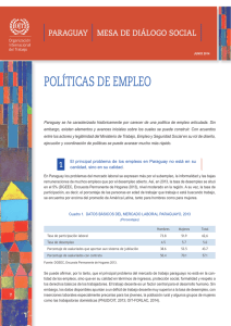 Notas sobre Políticas de Empleo Paraguay.indd