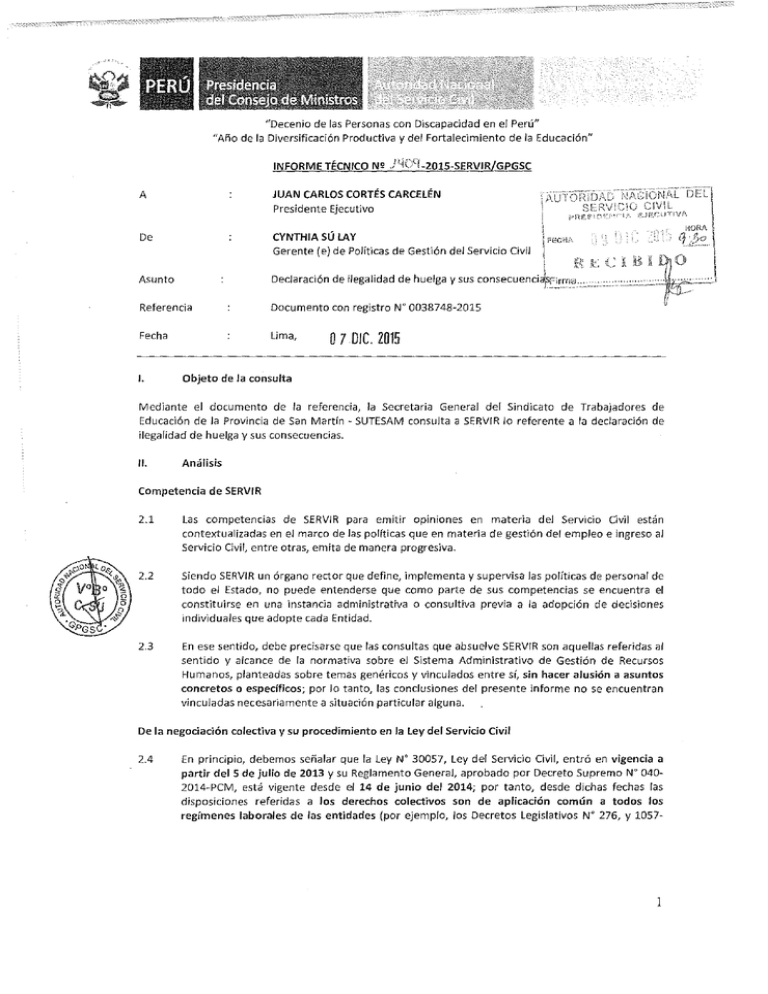 Declaración De Ilegalidad De Huelga Y Sus 2917