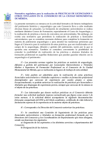 Nomas reguladoras de prácticas y solicitud para realizarlas