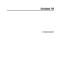 Depreciaci&oacute;n