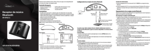 Receptor de música Bluetooth