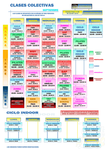 SEPTIEMBRE HORARIOS DE CLASES ESTRELLA POLAR