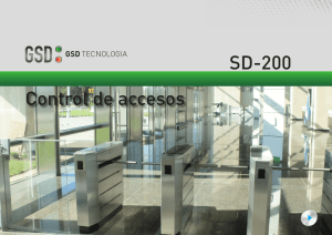Control de accesos SD-200