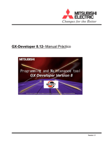 GX-Developer 8.12- Manual Práctico