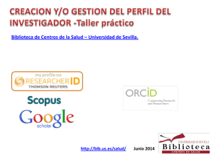 Diapositiva 1 - Biblioteca Universidad de Sevilla