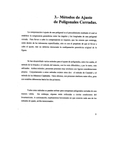 metodos de ajustes de poligonales cerradas