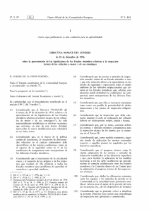 sobre la aproximación de las legislaciones de los Estados