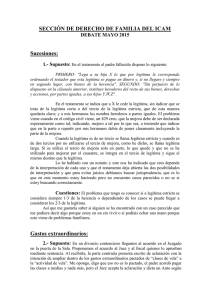 SECCIÓN DE DERECHO DE FAMILIA DEL ICAM