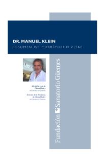 Dr. Manuel Klein