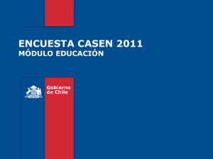 Resultados Educación Casen 2011
