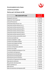 Descripción del Proceso