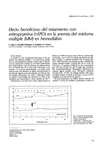 Efecto beneficioso del tratamiento con