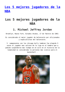 Los 5 mejores jugadores de la NBA