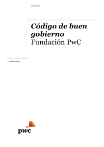 Código de buen gobierno Fundación PwC