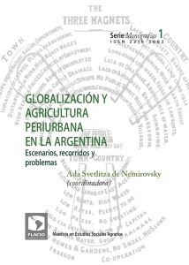 globalización y agricultura periurbana en la argentina