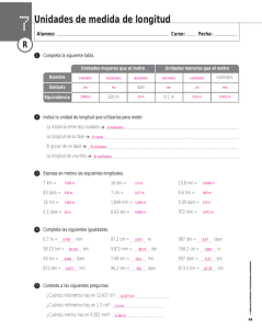 MEDIDAS DE LONGITUD Y SUPERFICIE Archivo