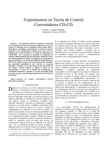 Convertidores CD-CD. - Facultad de Ciencias