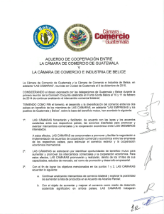 Page 1 Cámara - Comercio Guatemala ACUERDO DE