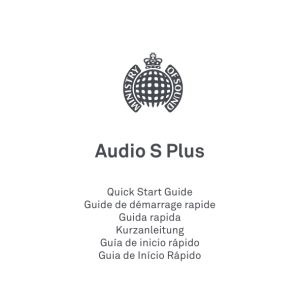 Audio S Plus - Ministry of Sound