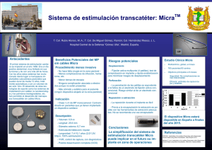 Sistema de estimulación transcatéter: Micra