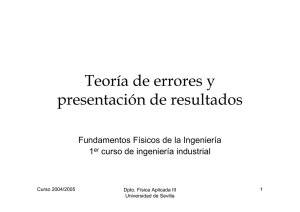 error - Universidad de Sevilla