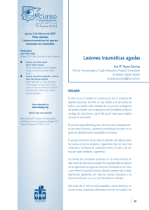 Lesiones traumáticas agudas - Asociación Española de Pediatría de