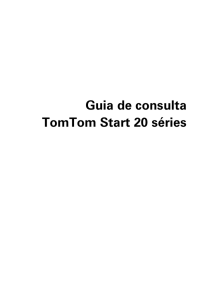 Guia de consulta TomTom Start 20 séries