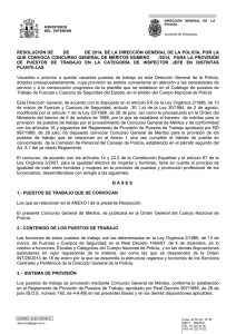 CGM Inspectores Jefe