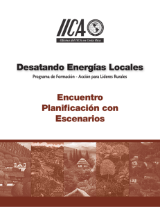 Encuentro Planificación con Escenarios Desatando Energías Locales