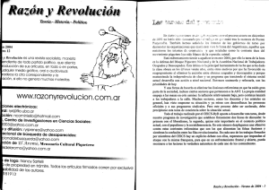 y Revolución es una revista socialista, marxista