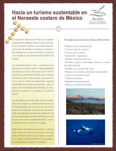 Hacia un turismo sustentable en el Noroeste costero de México