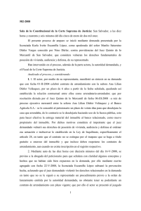 1 582-2008 Sala de lo Constitucional de la Corte Suprema de