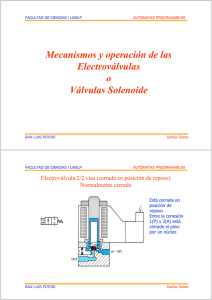 Mecanismos y operación de las Electroválvulas o Válvulas Solenoide