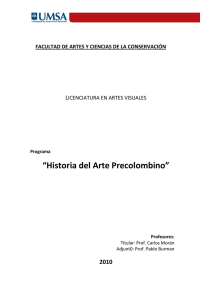 Historia del Arte Precolombino