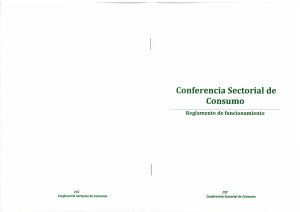 Conferencia Sectorial de Consumo