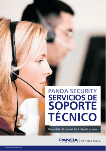 soporte técnico - Panda Security