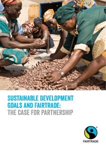 Sustainable Development Goals and Fairtrade: the