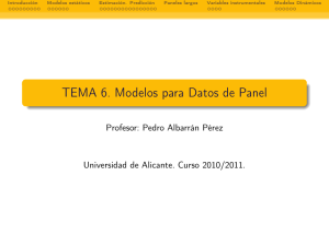 Paneles largos - RUA - Universidad de Alicante