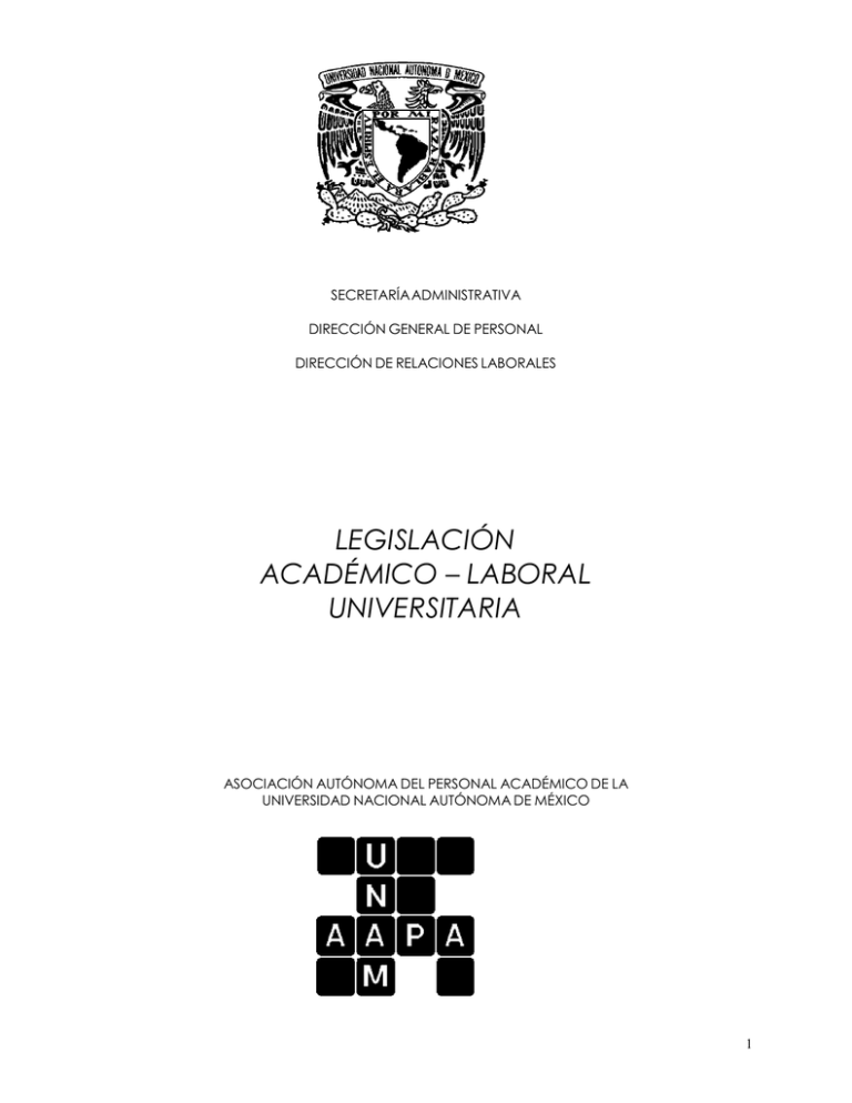 Estatuto Del Personal Académico De La Universidad